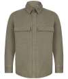 FR054 Front Row Drill Overshirt Khaki colour image